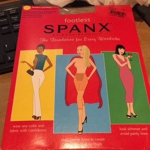 Ladies size A spanx nude color